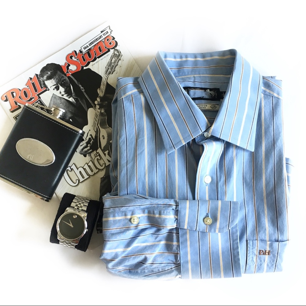 Pedro del Hierro button up dress shirt
